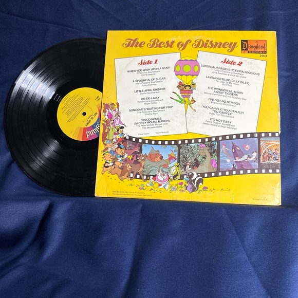 The Best of Disney Volume Two Vinyl Record - Picture 2 of 2